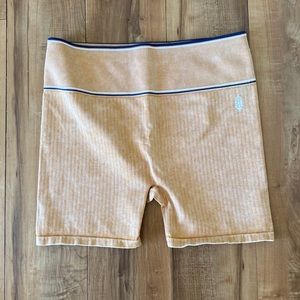 Free People Varsity Tipping Set Shorts